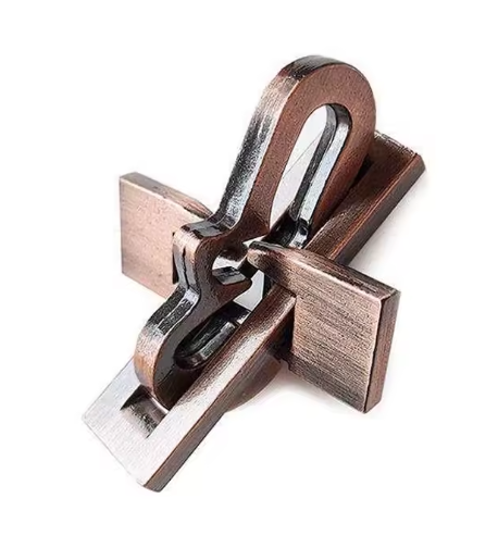[7774-12] BRAIN PUZZLE Metal Teasers 7774-12
