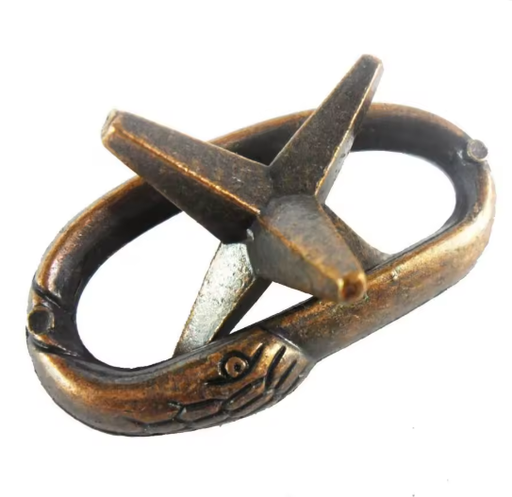 [7774-17] BRAIN PUZZLE Metal Teasers 7774-17