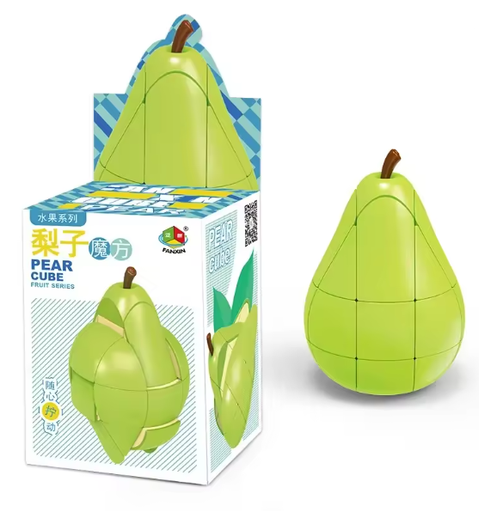 [6940556102046] BRAIN PUZZLE FRUITS CUBIC Pear