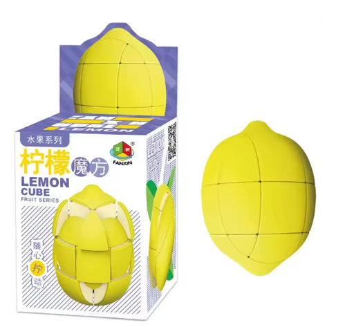 [6940556101964] BRAIN PUZZLE FRUITS CUBIC Lemon
