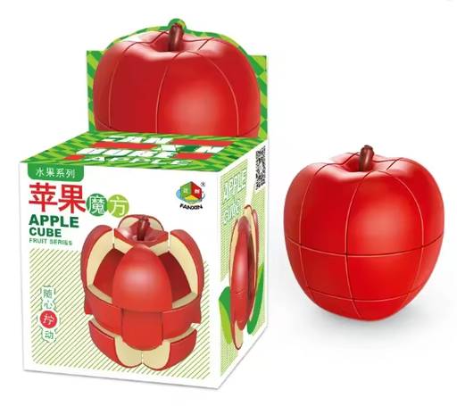 [6940556101940] BRAIN PUZZLE FRUITS CUBIC Apple