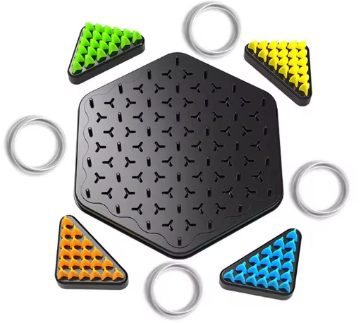 [7727] BRAIN PUZZLE Triangle Chess