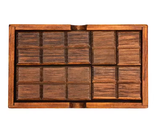 [7729] BRAIN PUZZLE Chocolate Wooden