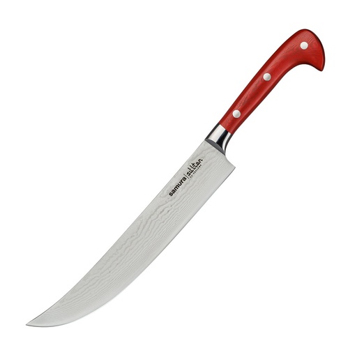 [SU-0045DBR] Samura SULTAN Slicer Pichak Long 8.3" Red