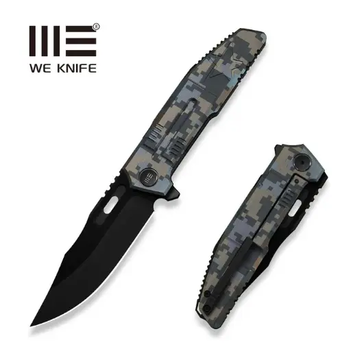 [WE25078-3] WE KNIFE Barracks Pixel Pattern Limited to 210 Pcs