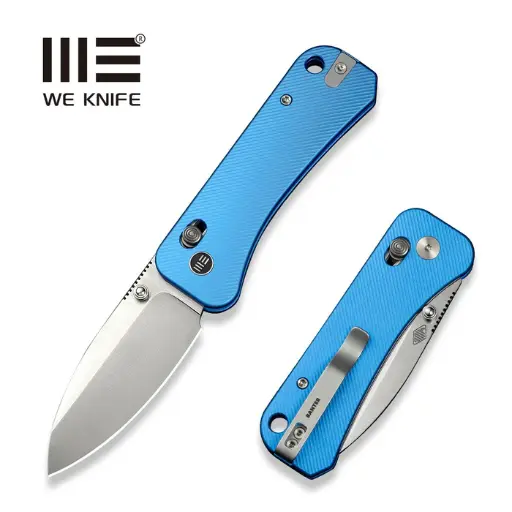 [WE23075-1] WE KNIFE  Banter 2 Aluminum Blue