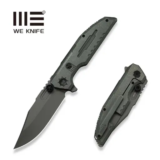 [WE23058-2] WE KNIFE Muster Olive Gray Limited to 200 Pcs