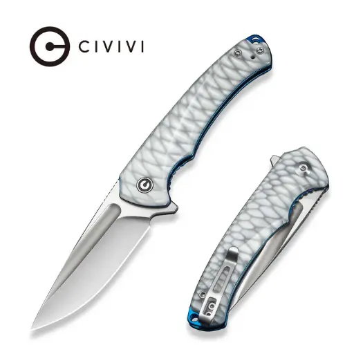 [C24040-2] CIVIVI Voidflare Greyish White Resin
