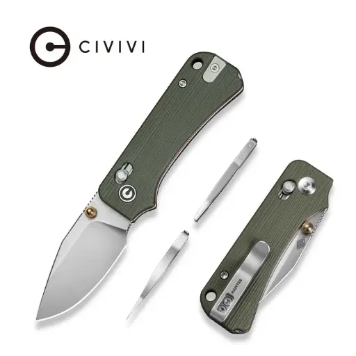 [C24074-1] CIVIVI Baby Banter 2 - Milled Green