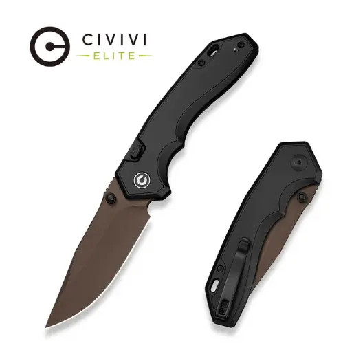 [CE25093-2] CIVIVI ELITE Brova Black - CPM S35VN 