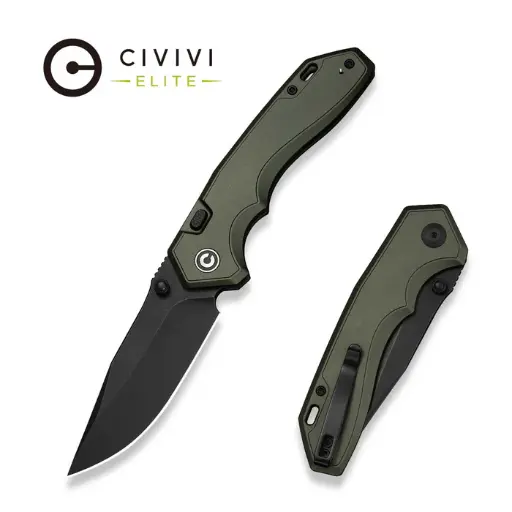 [CE25093-3] CIVIVI ELITE Brova Forest Green - CPM S35VN 