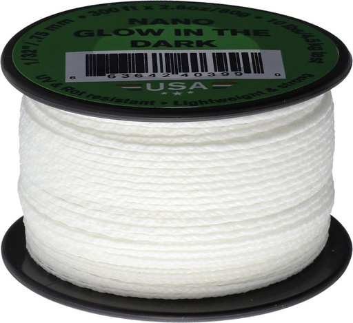 [RG1334] Atwood Rope MFG Nano Cord 300Ft Glow