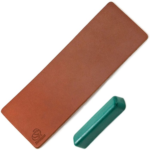 [BVRLS2P1] BEAVERCRAFT Leather Strop with Compound 