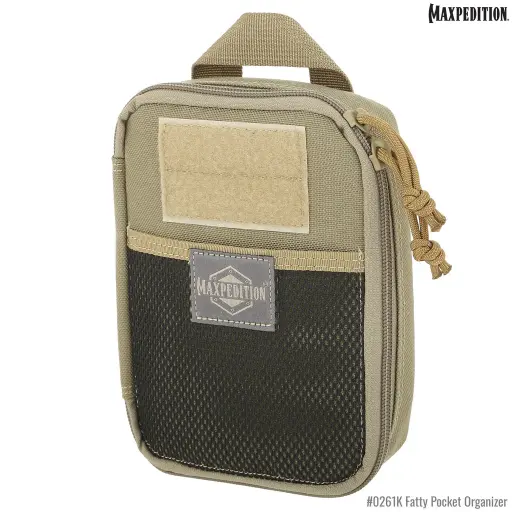 [MX261K] Maxpedition Fatty Pocket Organizer - Khaki